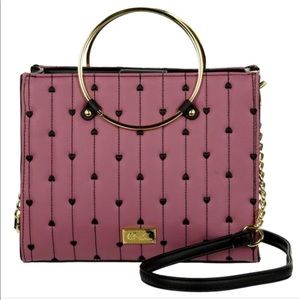 Luv Betsey Johnson Jules Quilted Satchel Bag